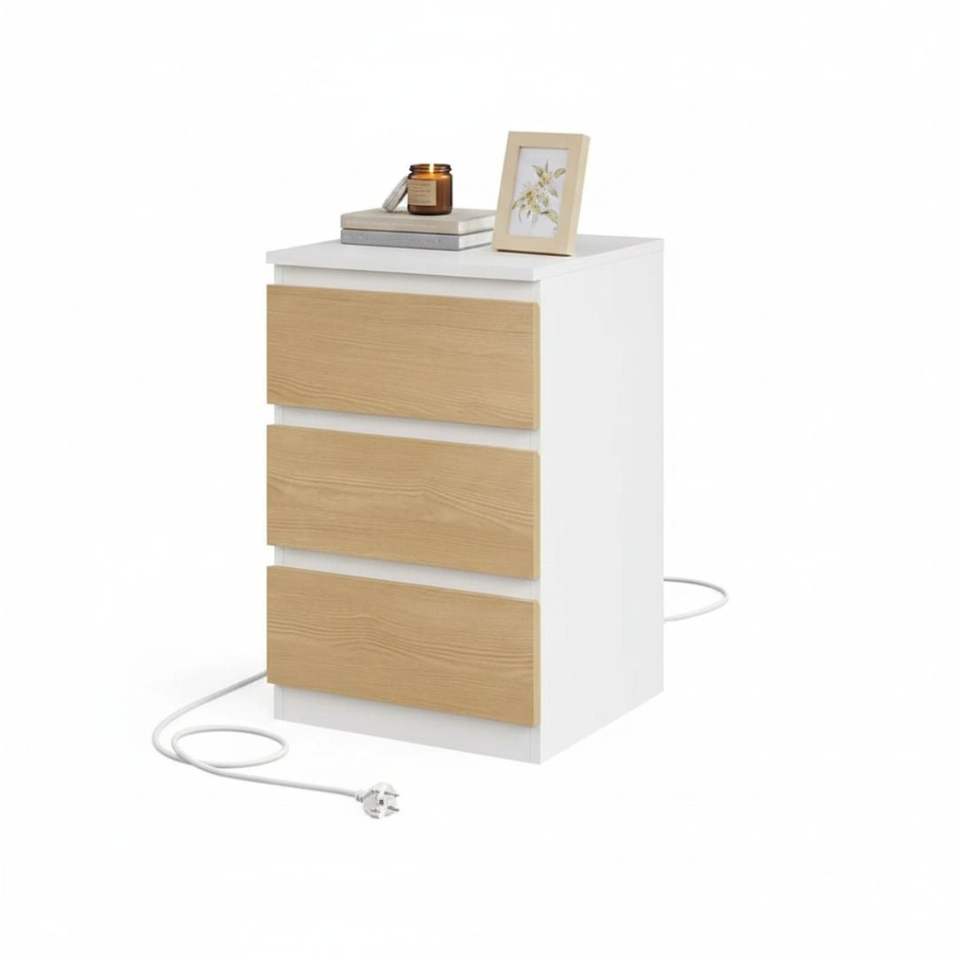 Bijzettafel met drie lades