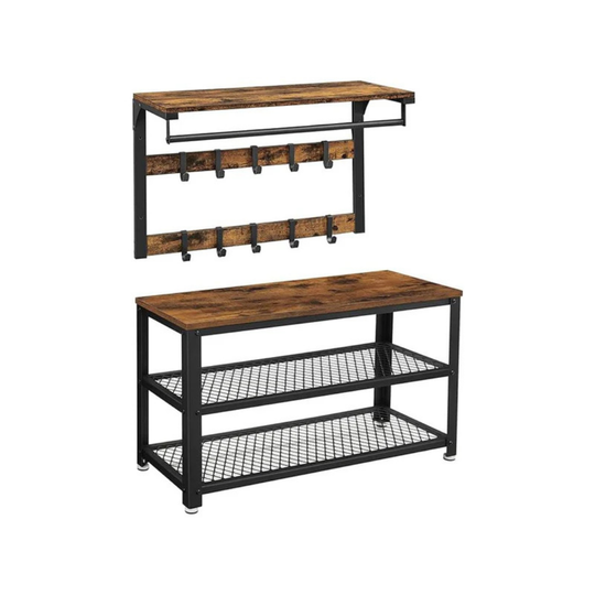 Hal meubelset met bank en kapstok