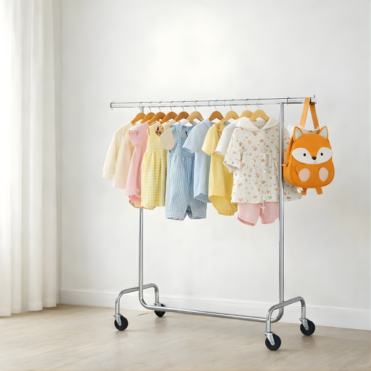 Kledingrek met metalen frame